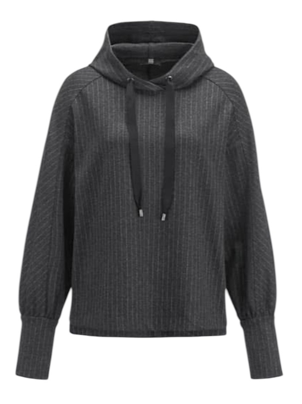 RIANI oversized pinstripe hoody drawstring sweatshirt size 6 excellent condition